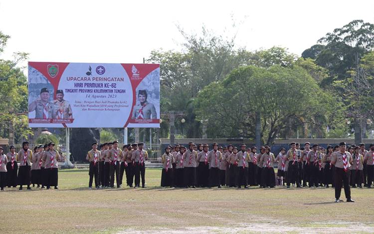 Wagub Kalteng Harap Perbaikan UU Gerakan Pramuka Tingkatkan Daya Guna Pramuka