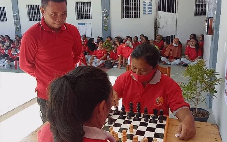 Ciptakan Kebersamaan Dalam Semarak Hari Kemenkumham Ke - 78, Lapas Perempuan Palangka Raya Gelar Porseni