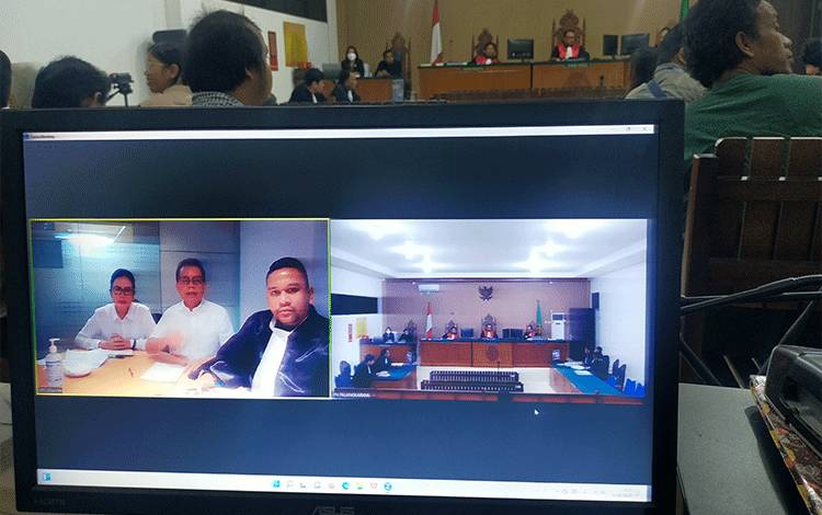 Sidang Ben Brahim dan Istri Digelar Virtual di Pengadilan Tipikor Palangka Raya
