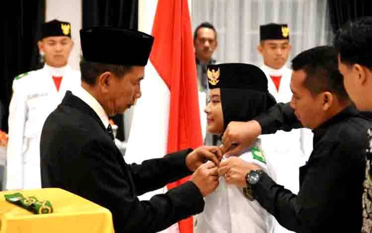 Bupati Barito Utara Berharap Paskibraka Terus Berkarya
