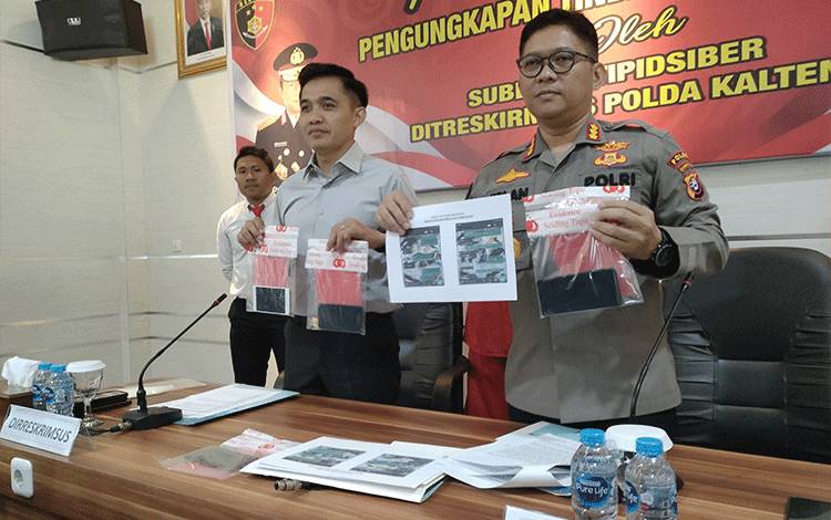 Anak di Bawah Umur Asal Kalteng Jadi Korban Pemerasan Melalui Foto Syur, Pelaku Ditangkap di Palembang