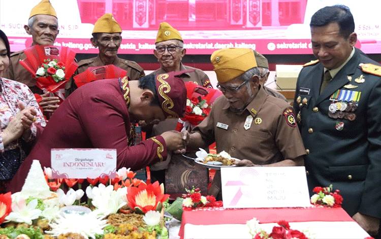 Pemprov Kalteng Silaturahmi dengan Veteran