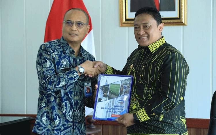 Wagub Kalteng Terima Laporan Hasil Pengawasan BPKP Kalteng
