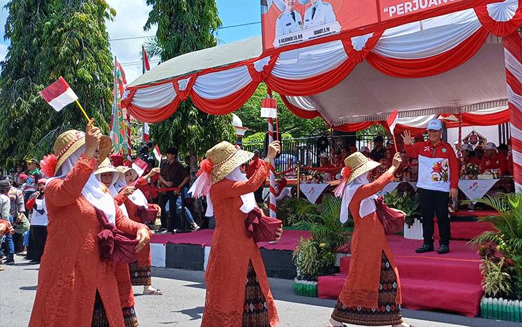 Bupati Kotim: Pawai Pembangunan HUT ke-78 RI Sukses Berkat Kerja Sama Semua Pihak
