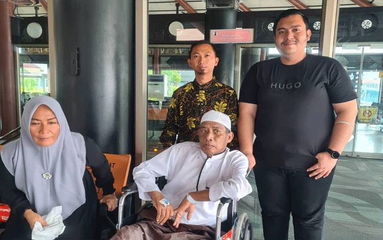 Jamaah Haji Bengkalis Setelah Sembuh Kembali ke Tanah Air