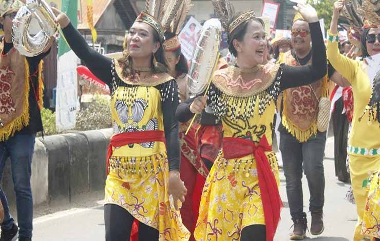 Pawai Pembangunan dan Karnaval Budaya Meriahkan HUT RI di Lamandau