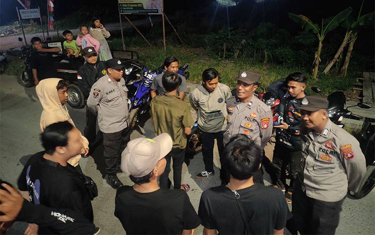 Polsek Baamang Imbau Club Motor tak Gunakan Knalpot Brong