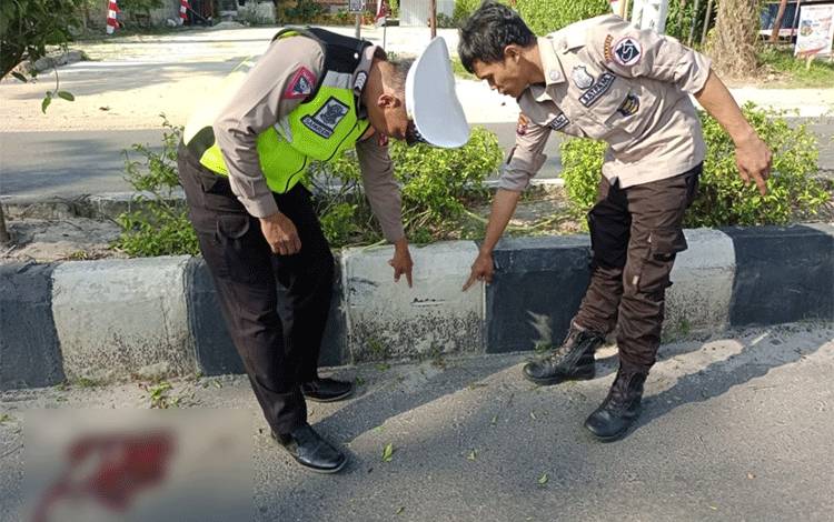 Pasutri Tabrak Gundukan Jalan, Seorang Pengendara Motor Tewas di Sampit