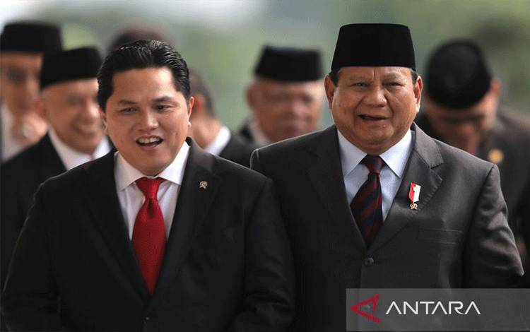 Pengamat: Erick Thohir Ikut Arahan Jokowi Terkait Ganjar atau Prabowo