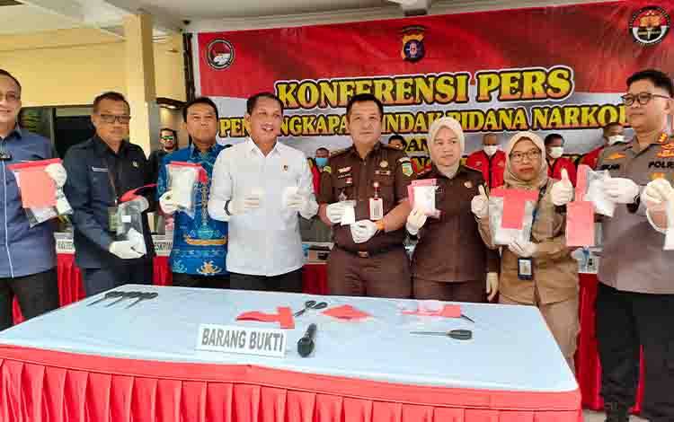 Tersangka Sabu yang Ditangkap Jaringan Lintas Provinsi