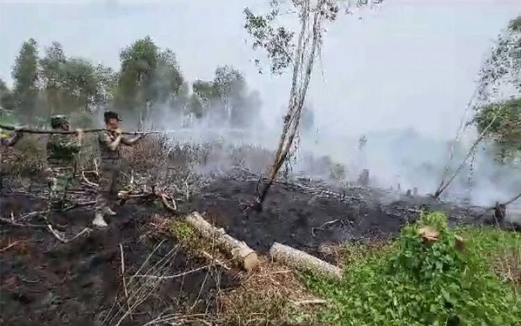 Sempat Padam, Karhutla di Eka Bahurui Muncul Kembali