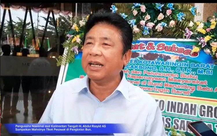 VIDEO: H Abdul Rasyid AS Minta soal Harga Tiket Pesawat Mahal di Pangkalan Bun Diatasi