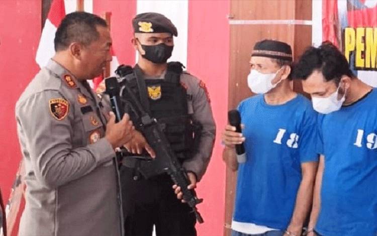 Kirim Satu Ons Sabu, Bapak dan Anak Jadi Pesakitan di Lamandau