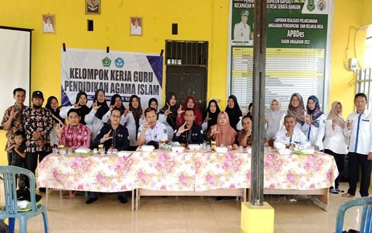 Kumpulkan Guru PAI Mantangai, ini yang Disampaikan Kasi PAI Kemenag Kapuas