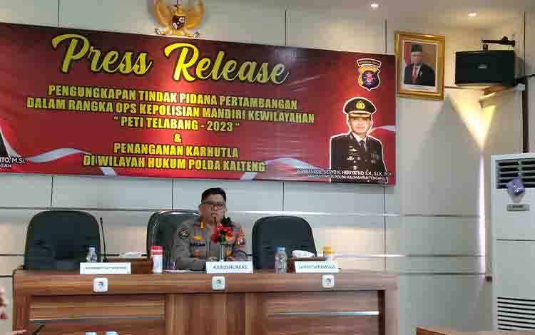 Kabidhumas Polda Kalteng Perkuat Sinergi dengan Insan Pers
