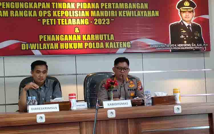 Dari 34 Pelaku Pertambangan Ilegal, Polda Kalteng Amankan 3.226 Kilogram Zircon