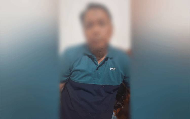 Oknum Kades Pelaku Penusukan di Jalan G Obos VI Ditahan di Polresta Palangka Raya