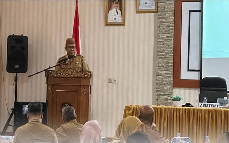 Kepala Perangkat Daerah di Seruyan Diminta Tidak Bepergian