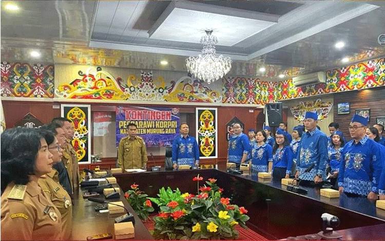 Bupati Murung Raya Sebut Pesparawi KORPRI untuk Pembinaan Mental
