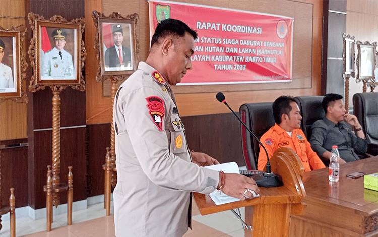 Viddy Dasmasela: 1.681 Kilometer Persegi Wilayah Barito Timur Berpotensi Karhutla