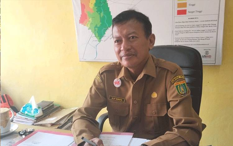 BPBD Barito Selatan Distribusi Air Bersih ke 5 Desa Terdampak Kekeringan