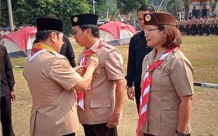 Pemkab Barito Timur Gelar Upacara Peringatan Hari Pramuka ke-62