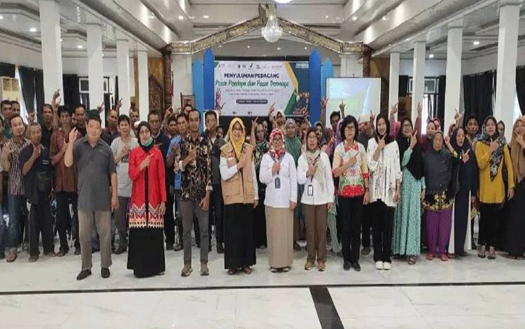 BPOM Palangka Raya Laksanakan Penyuluhan Pedagang Pasar di Barito Utara
