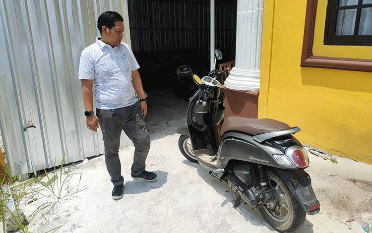 Maling Tabung Gas yang Viral di Sampit Tenyata Pencuri Motor