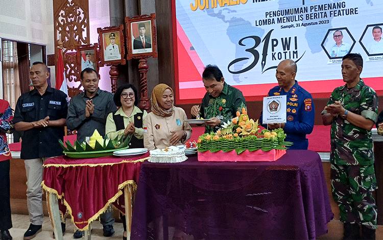 PWI Kotim Bersedia Berikan Pelatihan Jurnalistik kepada OPD