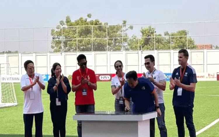 Nadalsyah Hadiri Peresmian Stadion Super Soccer Arena?