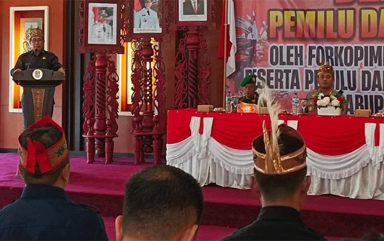 Wabup Murung Raya Pemilu 2024 Berdampak pada Kesejahteraan Masyarakat
