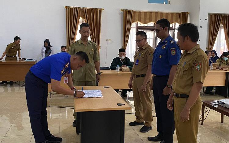 Nanda Bagus Teguh Fauzan Jabat JFT Damkar BPBPK Kalteng  ?