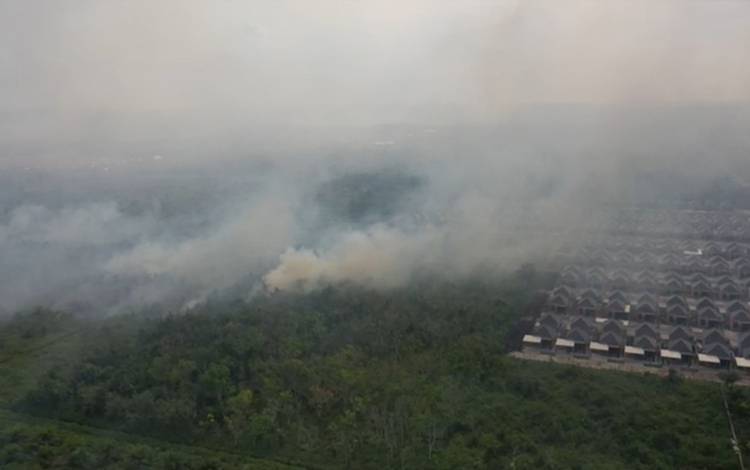 Kurang Dari Sehari, 5 Kali Kebakaran Lahan Terjadi di Kota Sampit