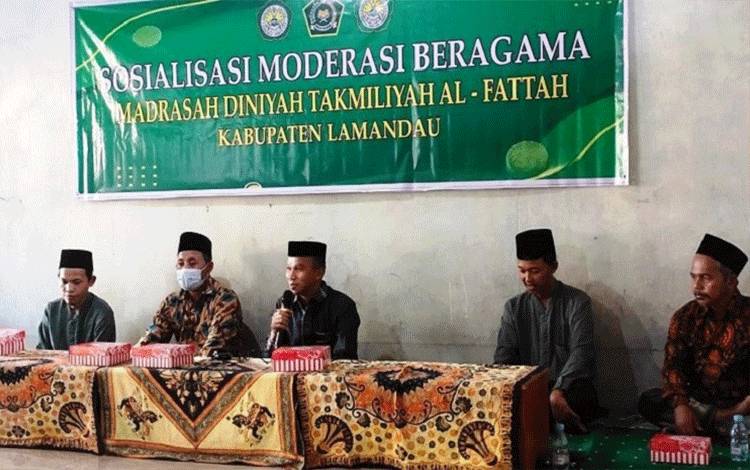 Perkuat Semangat Moderasi Beragamb di Lamandau