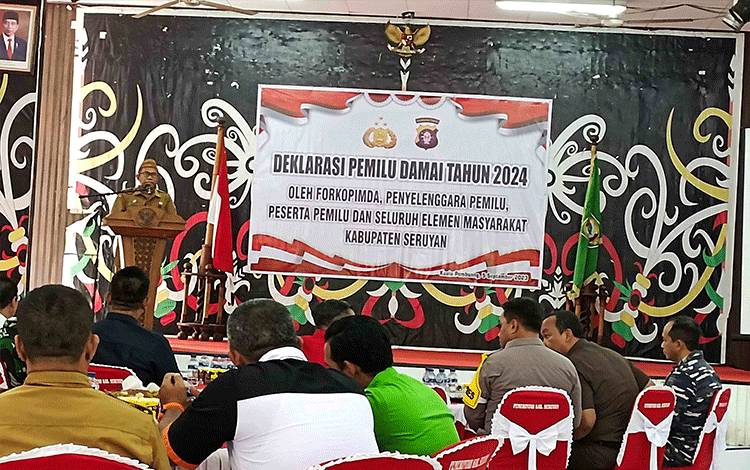Begini Harapan Bupati Seruyan pada Pemilu 2024