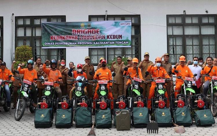 Disbun Kalteng Siapsiaga Karlanbun
