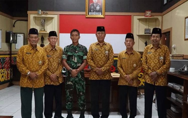 Dandim 1011 Kuala Kapuas Terima Kunjungan Silaturahmi Pepabri