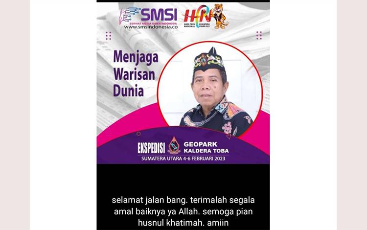 Wartawan di Kalteng Berduka atas Berpulangnya H Sutransyah