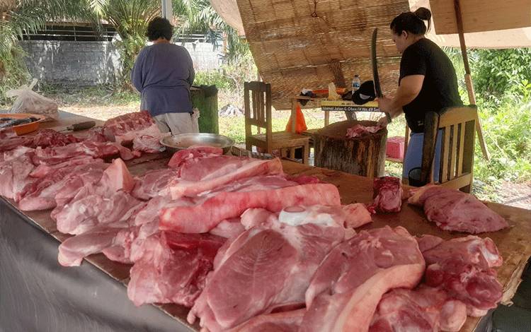 DPKP Palangka Raya akan Batasi Pemasok Babi dari Luar