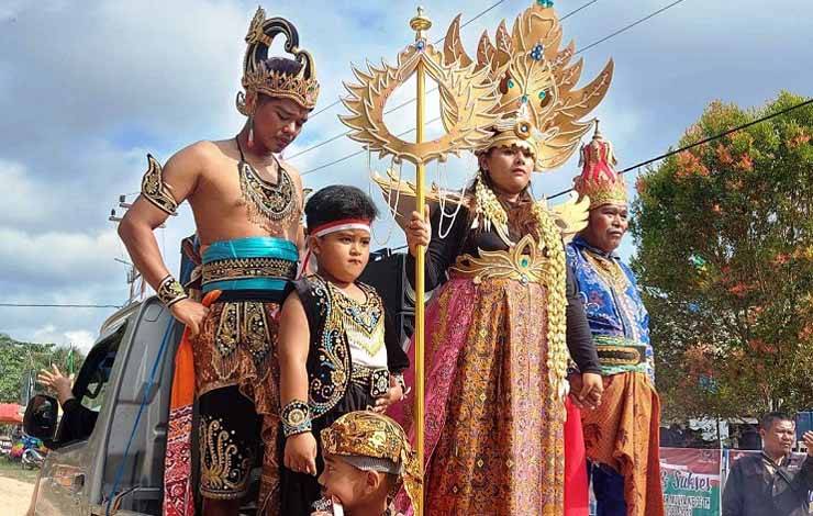 Meriahnya Festival Grebeg Budaya?di Lamandau