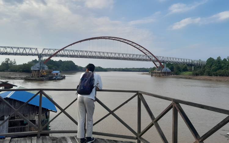 Air Sungai Kahayan Masih Surut Meski Hujan 2 Hari