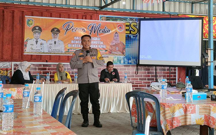 Tangani Karhutla Polresta Palangka Raya Buka Tujuh Posko