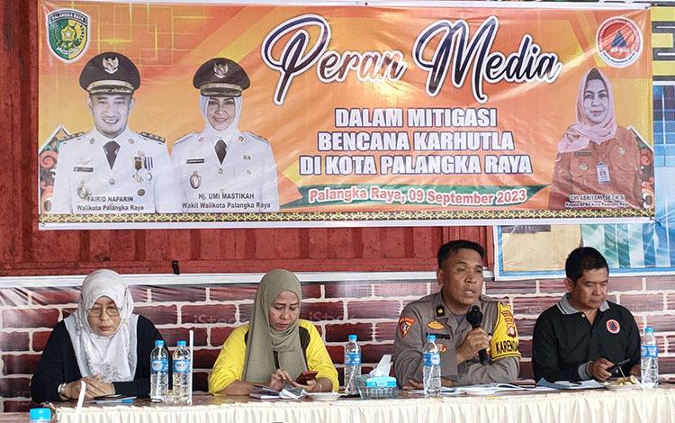 Polresta Palangka Raya Kerahkan 64 Personil untuk Siaga di Posko Karhutla