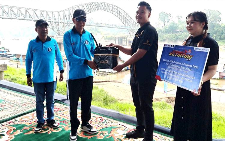 Bupati Barito Utara Buka Lomba Balap Ketinting Batara Cup 2023