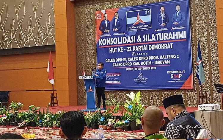 Partai Demokrat Bertekad Usung Jhon Krisli di Pilkada Kotim 2024