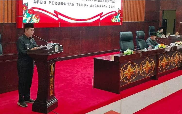 Pemkab Murung Raya Berikan Jawaban Pemandangan Umum Fraksi DPRD