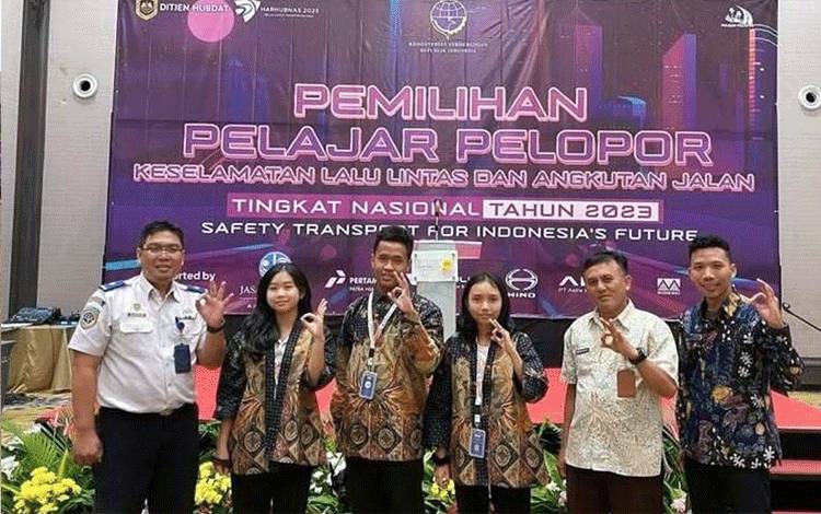 Dishub Kalteng Hadiri Pemilihan Pelajar Pelopor Lalulintas Tingkat Nasional