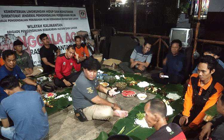 Manggala Agni Kapuas Peringati HUT ke-21 dengan Gelar Syukuran Sederhana Penuh Kebersamaan