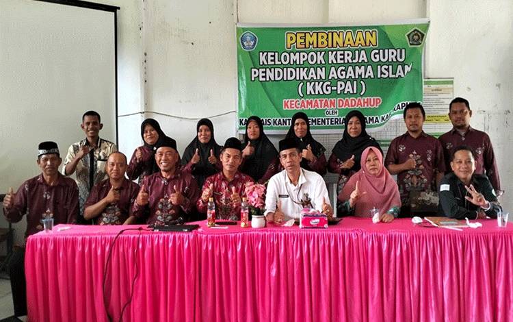 Guru PAI di Kecamatan Dadahup Diharapkan Terus Kreatif dan Inovatif saat Mengajar
