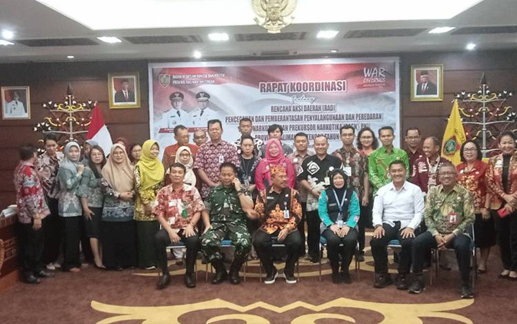 Pemprov Kalteng Komitmen Perangi Narkoba